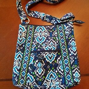 Vera Bradley Hipster Ink Blue